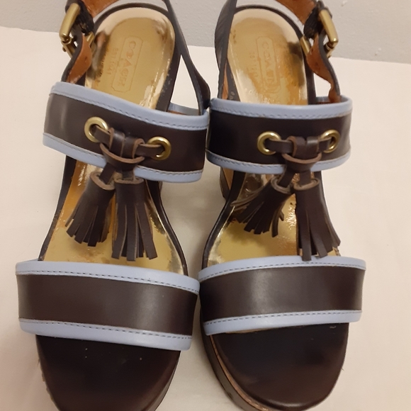 Coach platform wedges - Picture 3 of 8